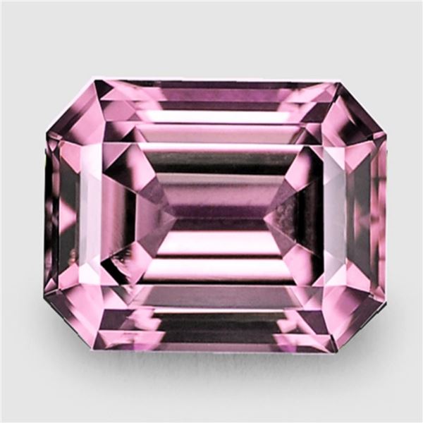 Natural Rare Purple Pink Octagon Diaspore {Flawless-VVS}