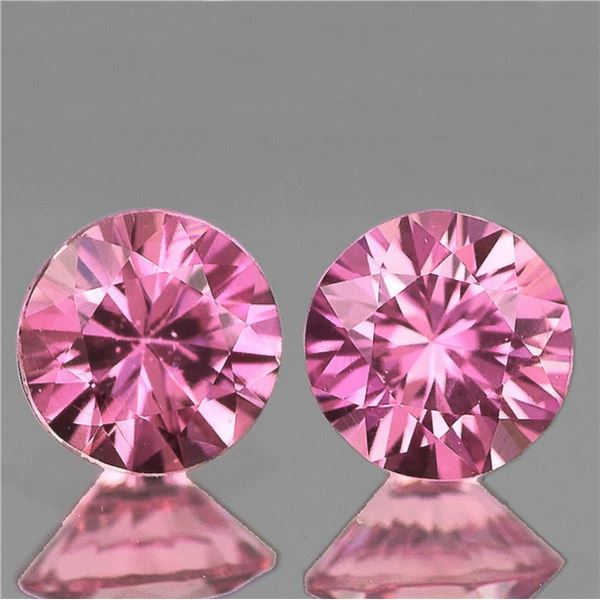 Natural Rare Pink Mahenge Spinel Pair [Flawless-VVS]