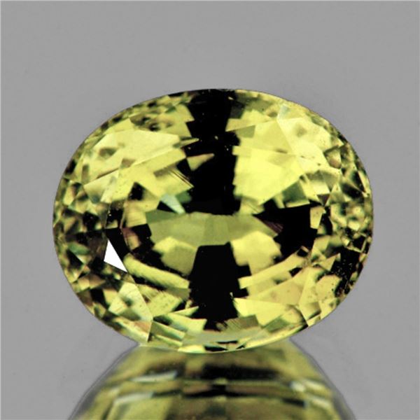 Natural razil Yellow Chrysoberyl {Flawless-VVS}