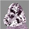 Image 1 : Natural Soft Pink Morganite Heart [Flawless-VVS]