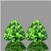 Image 1 : Natural Rare Green Demantoid Pair {Flawless-VVS}
