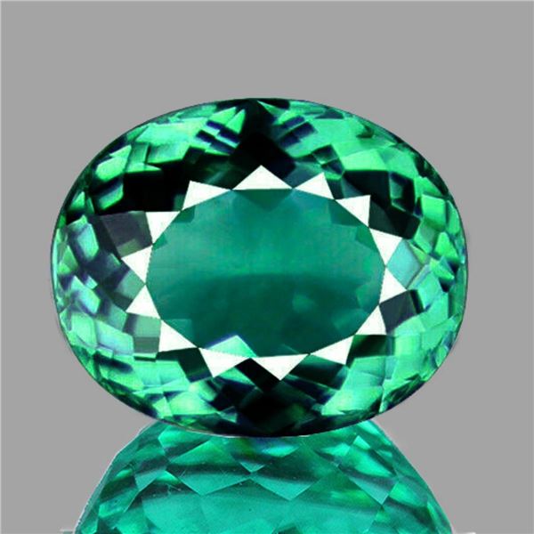 Natural Emerald Green Apatite {VVS}