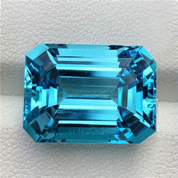 Natural Cambodian Blue Zircon  {Flawless-VVS1}