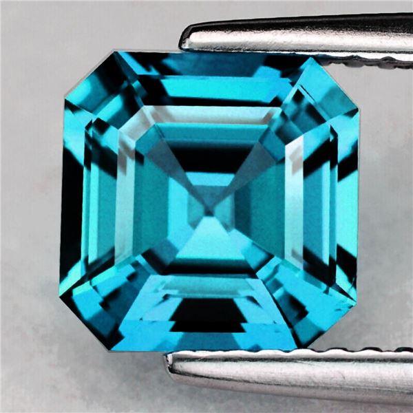 Natural Cambodian Blue Zircon  {Flawless-VVS1}