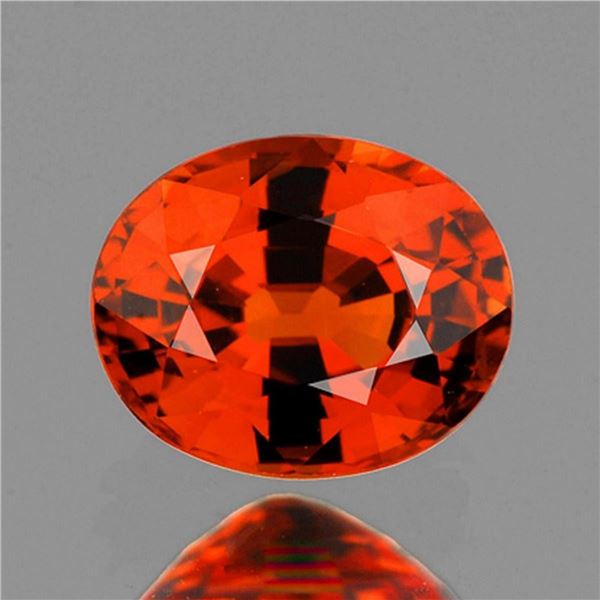 Natural Orange Spessartite Garnet [Flawless-VVS]