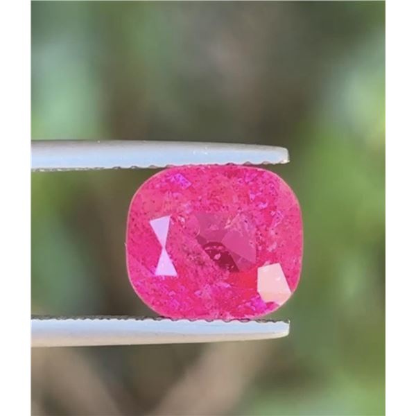 Natural Vivid Pink Mahenge Spinel 3.71 Cts