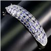 Image 1 : Natural Purple Blue Tanzanite Bangle