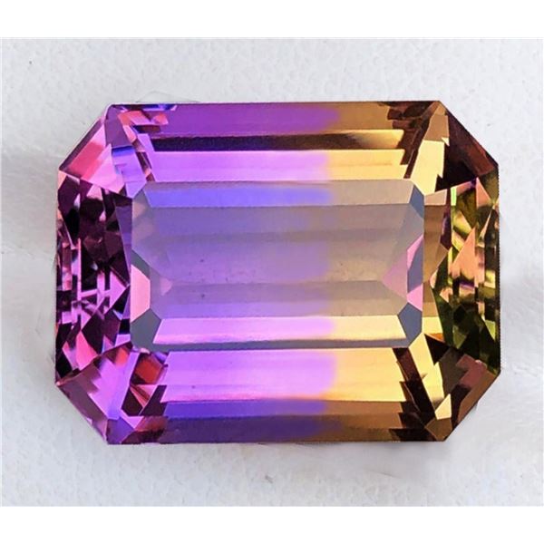Natural Bi Color Bolivia Ametrine {Flawless-VVS1}