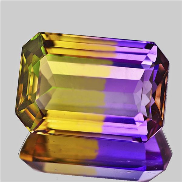 Natural Bi Color Bolivia Ametrine {Flawless-VVS1}