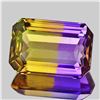 Image 1 : Natural Bi Color Bolivia Ametrine {Flawless-VVS1}