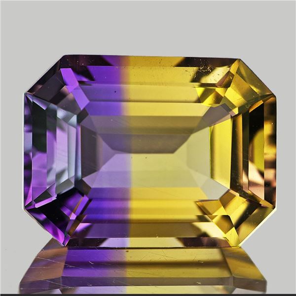 Natural Bi Color Bolivia Ametrine {Flawless-VVS1}