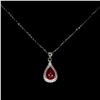 Image 1 : Natural Pigeon Blood Red Ruby Necklace