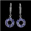 Image 1 : Natural Unheated Tanzanite Earrings