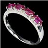 Image 1 : Natural Oval Red Ruby Ring