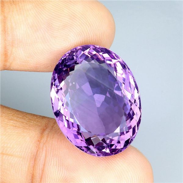 Natural Unheated Amethyst Brazil  39.44 ct - VVS