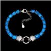 Image 1 : Natural Ethopian Blue Opal Bracelet