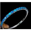 Image 2 : Natural Blue Opal Bangle