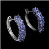 Image 1 : Natural Unheated Tanzanite Earrings