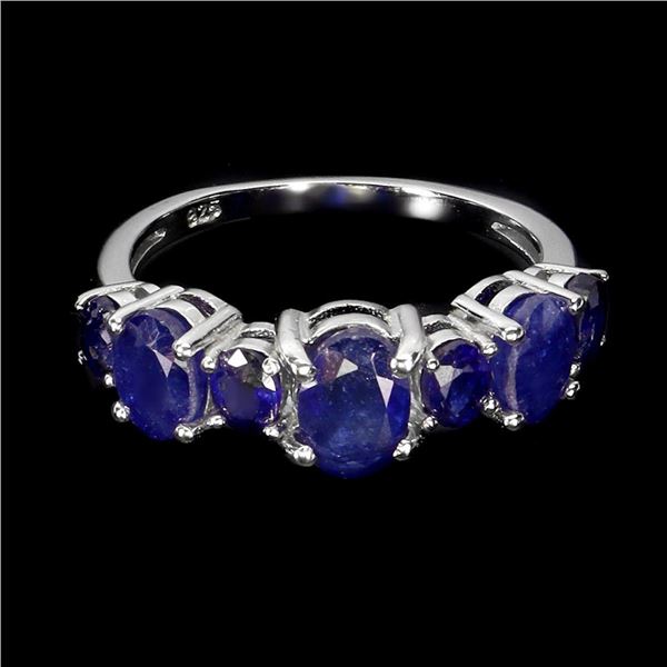 Natural Royal Blue Sapphire  Ring
