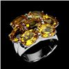 Image 1 : Natural Brazil Oval Citrine Ring