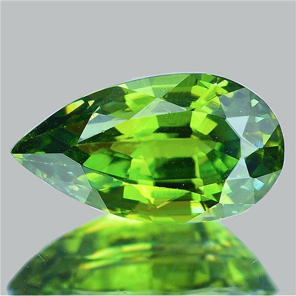 Natural Premium Rare Green Demantoid {Flawless-VVS}