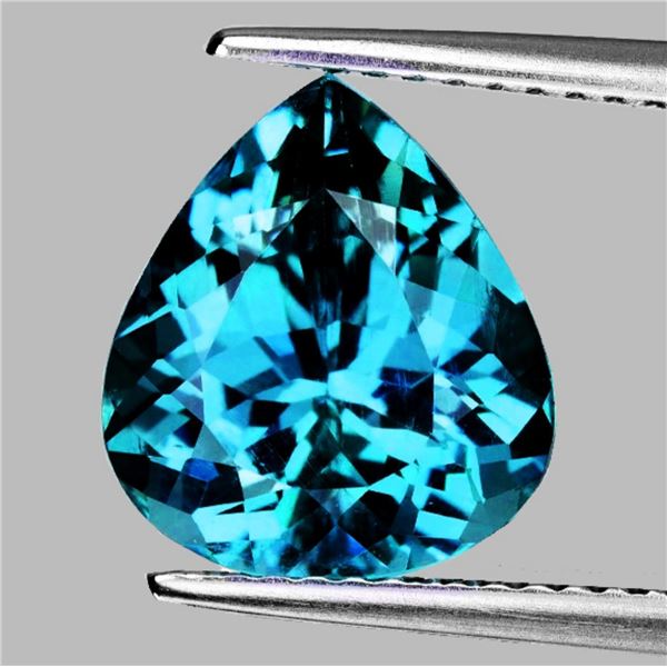 Natural Indicolite Blue Tourmaline {Flawless-VVS}