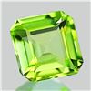 Image 1 : Natural Asscher Green Tourmaline {Flawless-VVS}