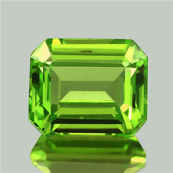 Natural Octagon Green Tourmaline [VVS]