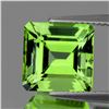 Image 1 : Natural Asscher Apple Green Tourmaline [Flawless-VVS]