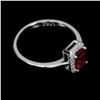 Image 2 : Natural Pigeon Blood Red Ruby Ring