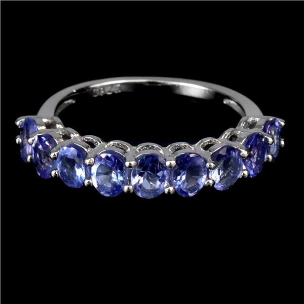 Natural Blue Tanzanite Ring