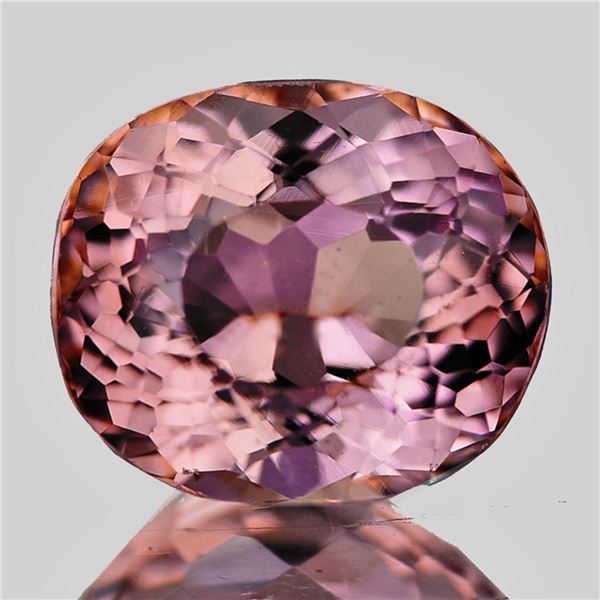 Natural Peach Pink Tourmaline {Flawless-VVS}