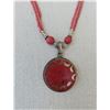Image 1 : Tibet Hand Made  Coral Necklace