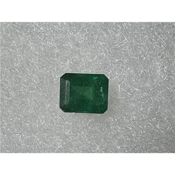 Top Quality Lab Created Octagon Emerald 7.35 Cts