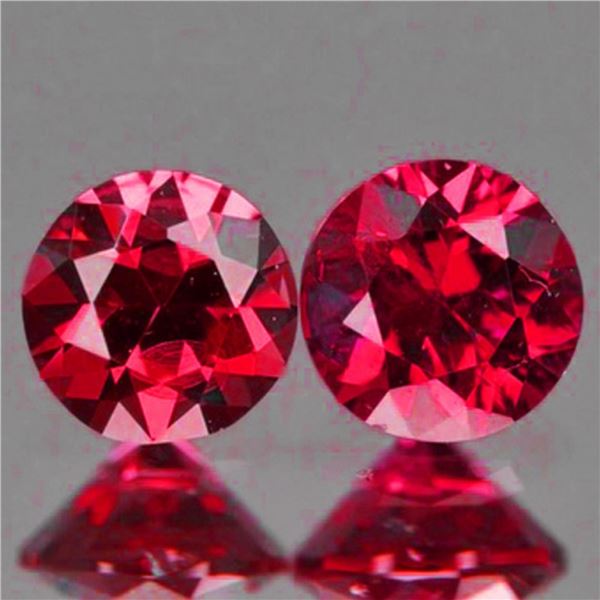 Natural Rare Jedi Burma Pink/Red Spinel Pair - VVS