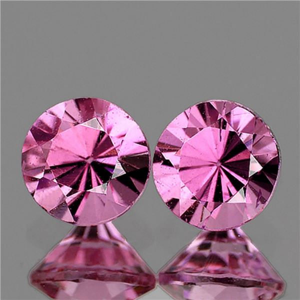 Natural Mahange Purple Pink Spinel Pair [Flawless-VVS]