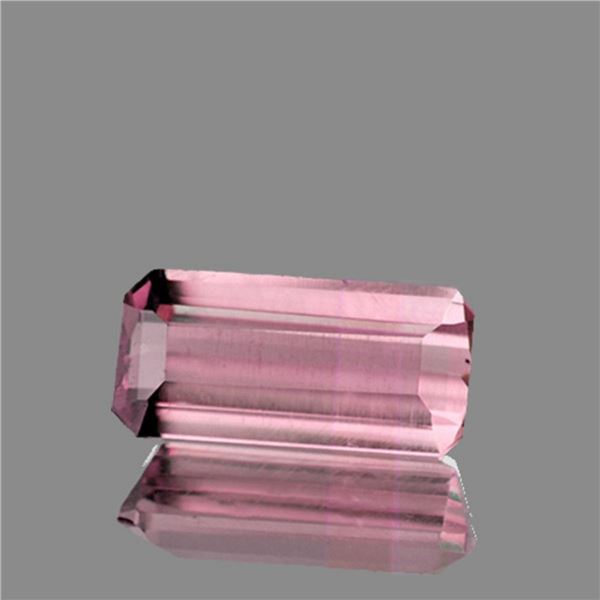 Natural Octagon Pink Tourmaline [VVS]