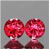 Image 1 : Natural Red Pink Burma Spinel Pair - VVS