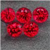 Image 1 : Natural Rare Jedi Burma Red Spinel 5 Pcs - VVS