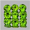 Image 1 : Natural  Green Peridot 9 Pcs {Flawless-VVS}