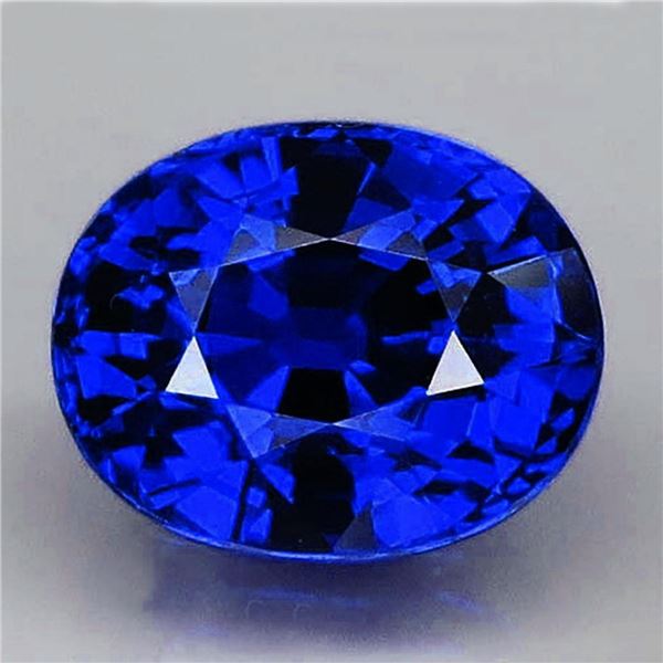 Natural Kashmir Royal Blue Sapphire {Flawless-VVS}