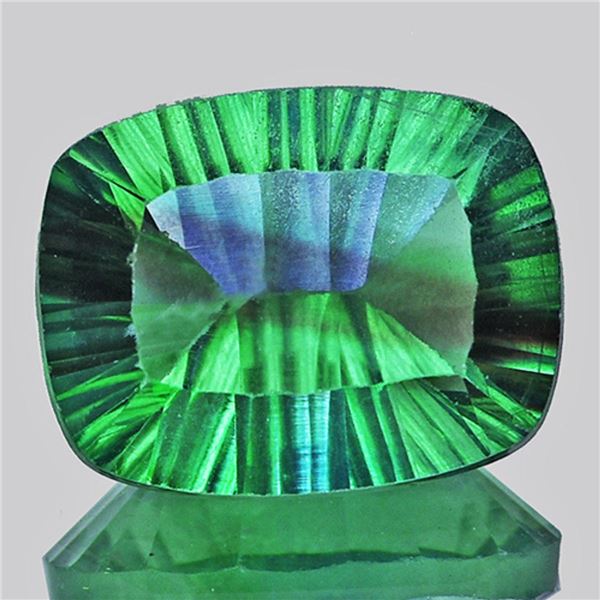 Natural Emerald Green Fluorite {Flawless-VVS}