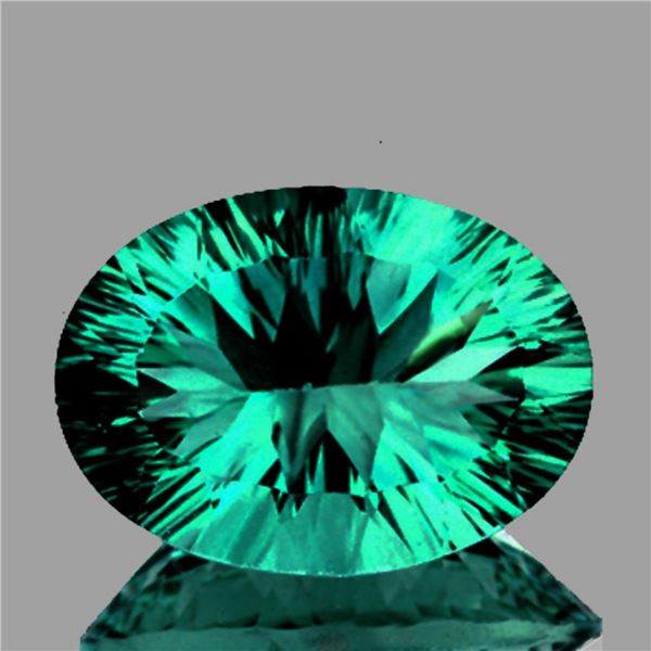 Natural Emerald Bluish/Green Fluorite  {Flawless-VVS}