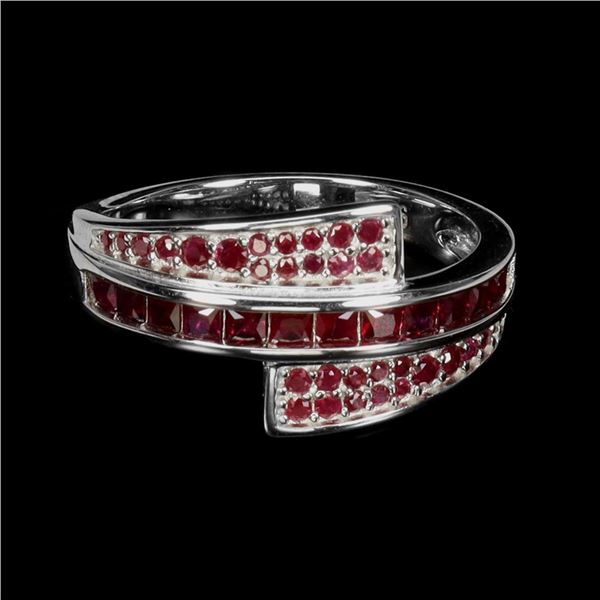 Natural  Princess Red Burma Ruby Ring