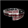 Image 1 : Natural  Princess Red Burma Ruby Ring