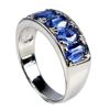 Image 2 : Natural Oval Blue  Kyanite Ring