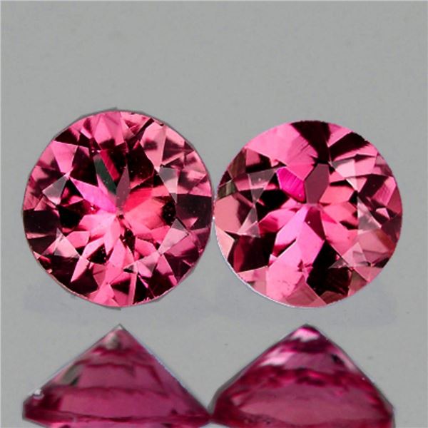 Natural Red Pink Mahenge Spinel Pair {Flawless-VVS}