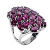 Image 2 : Natural Rhodolite Garnet Ring