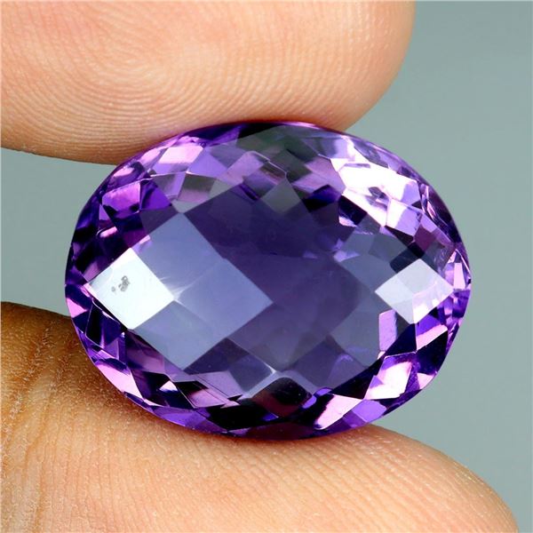 Natural Uruguay Purple Amethyst 16.15 Cts VVS