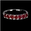 Image 2 : Natural Pigeon Blood Red Ruby Ring